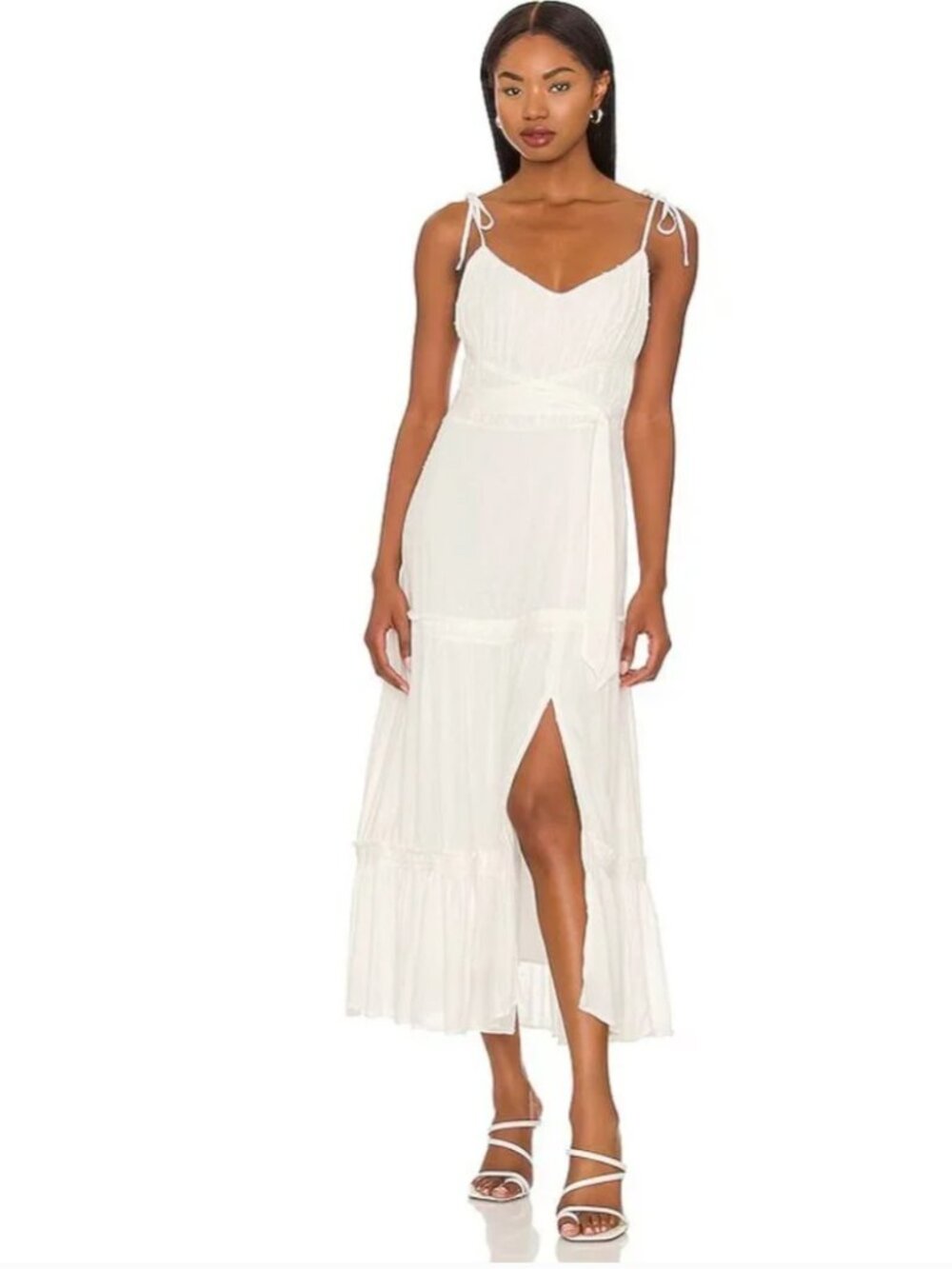 PAIGE Inesa Midi Dress,